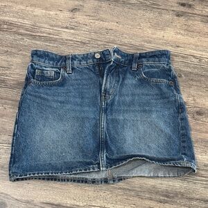 Old Navy Blue Denim Skirt